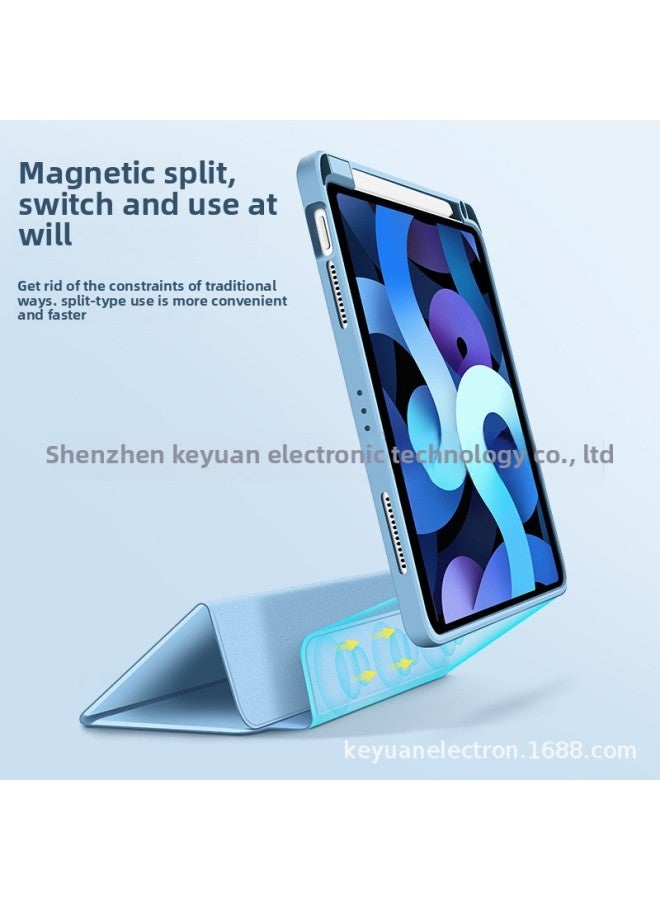 2025 For Ipad11 Generation Protective Cover Air11 Inch Magnetic Detachable Mini7 Flat Anti-drop Protective Shell-Color:Sky Cloud Blue-Applicable Model:2025ipad11th Generation (a16) - Image 3